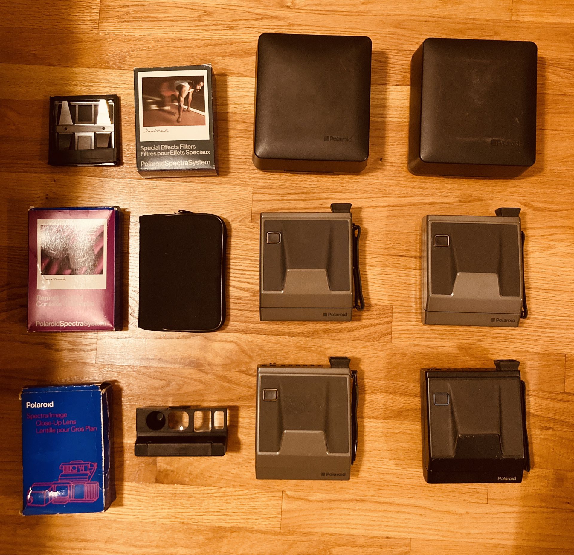 Polaroid Spectra System Camera lot