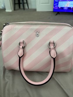 Victoria's Secret Heritage Stripe Mini Duffle Crossbody Bag