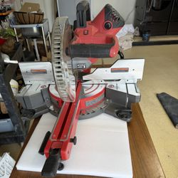 Bauer 10”  Dual Bevel Sliding  Compound Miter Saw 