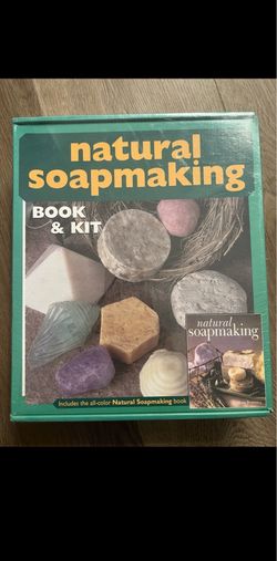 NATURAL SOAPMAKING BOOK & KIT (NATURAL SOAPMAKING) - SEALED