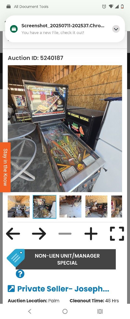 Vintage Pinball Machines
