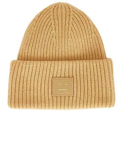 Acne Natural Face Logo Patch Khaki