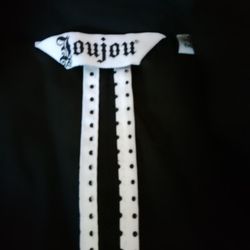 Size Med. Black Poly/Cotton Jacket Cute!