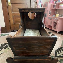 Antique Baby Cradle 