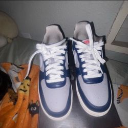 Blue white Air Force One