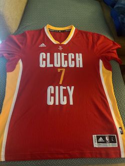 Houston Rockets Sam Dekker Clutch City Jersey Adidas NBA Adult Size Large