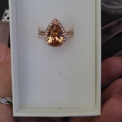 Moissanite Ring