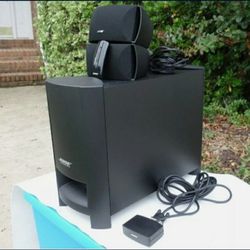 Bose CineMate Series II WITH Optical Cable And Remote Control 