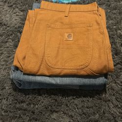3 Carhartt Pants