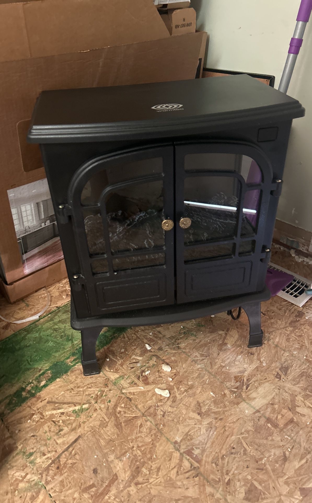 Fake Fireplace