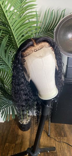26  inch frontal wig free install with wig purchase
