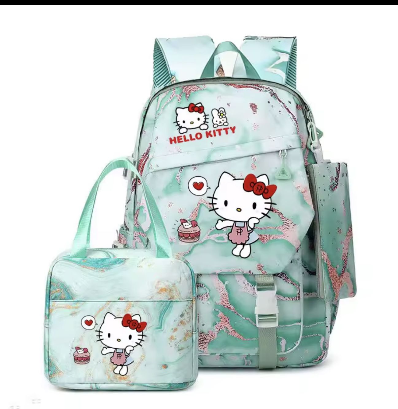 3 Pieces Backpack For Kids 
