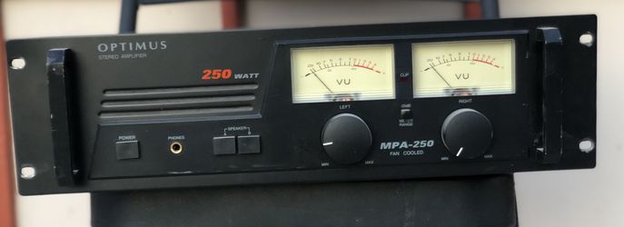 Optimus amplifier 250 watts
