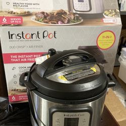 Instant Pot…. Only Used  a couple of times…. With air fryer attachment 