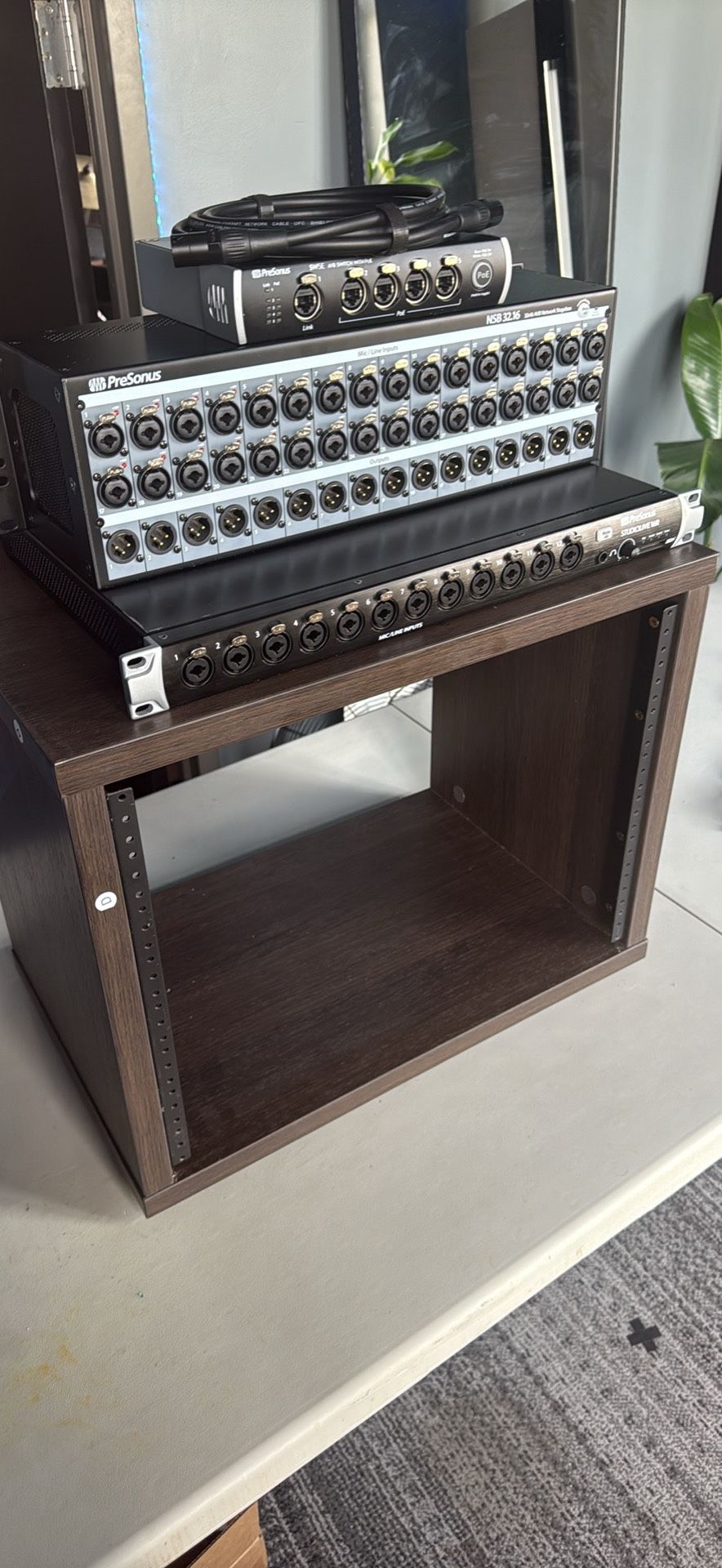Presonus Studio Gear + Studio Rack
