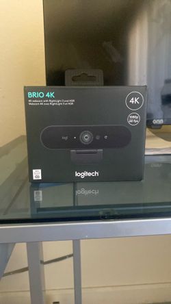 Logitech Brio 4k Webcam - Black