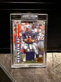 2021 jersey fusion 1995 collectors edge gold logo drew bledsoe game used