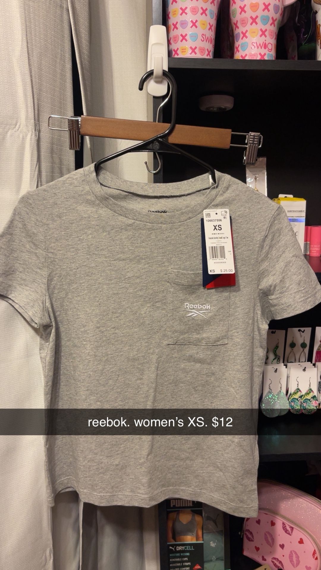 women’s reebok XS