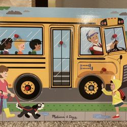Melissa & Doug School  Bus Puzzle 