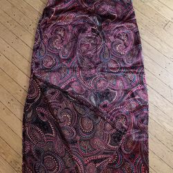 Paisley Vintage Maxi Skirt