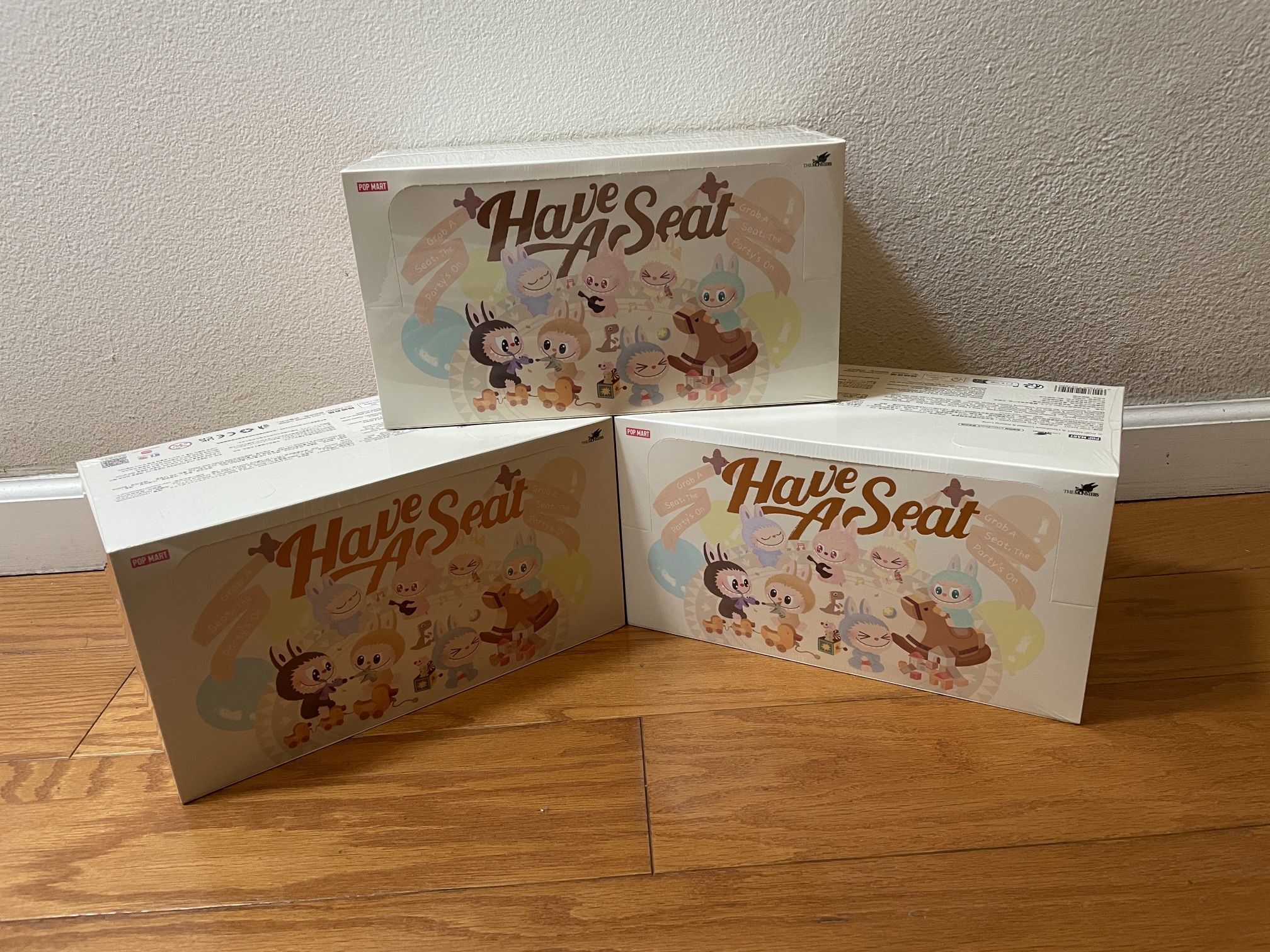 The Monsters Labubu Have A Seat (SEALED SET)