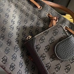Authentic Dooney & Bourke Purse And Wallet