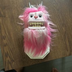 Handmade Pink Yeti Wall Art – Fun & Unique!