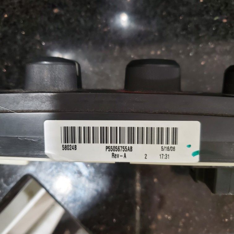 AC/Heater control module.