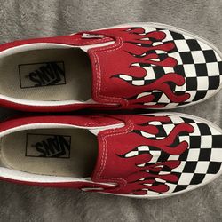 Red Flame Vans