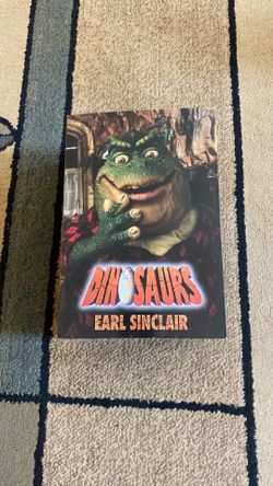 Dinosaurs Earl Sinclair Action Figure New Sealed