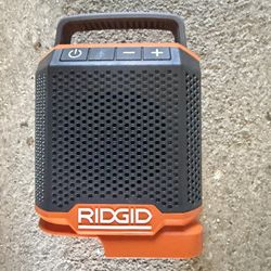 Ridgid Speaker Bluetooth 