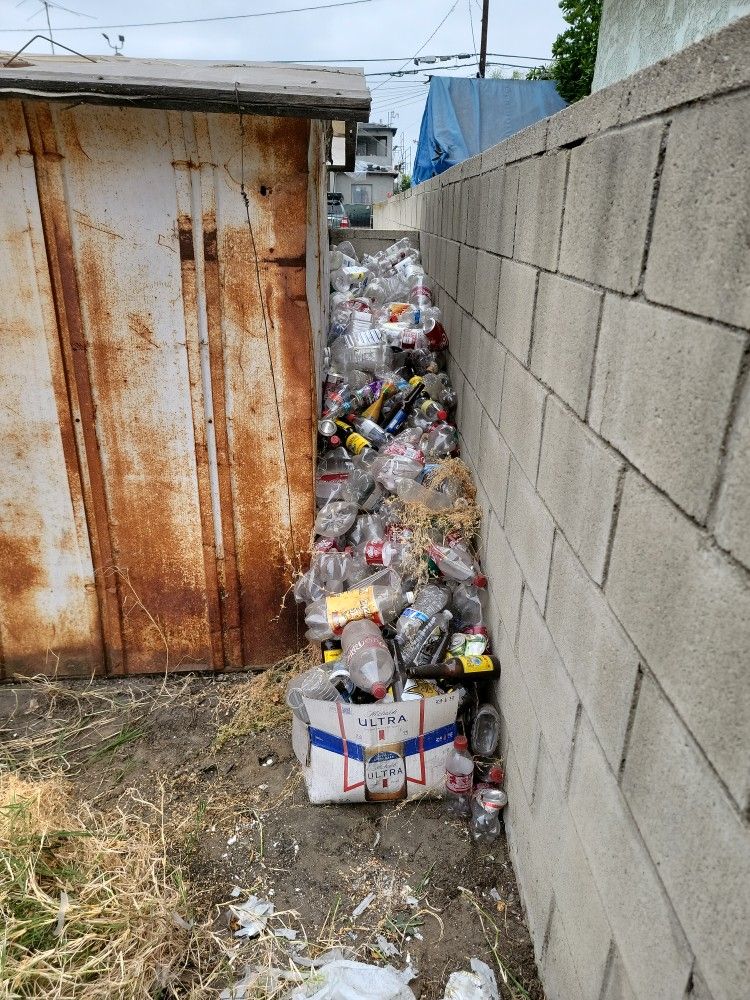 Free Recyclable Plastic Cans And Glass
