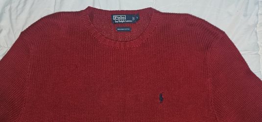 Red Polo R Sweater