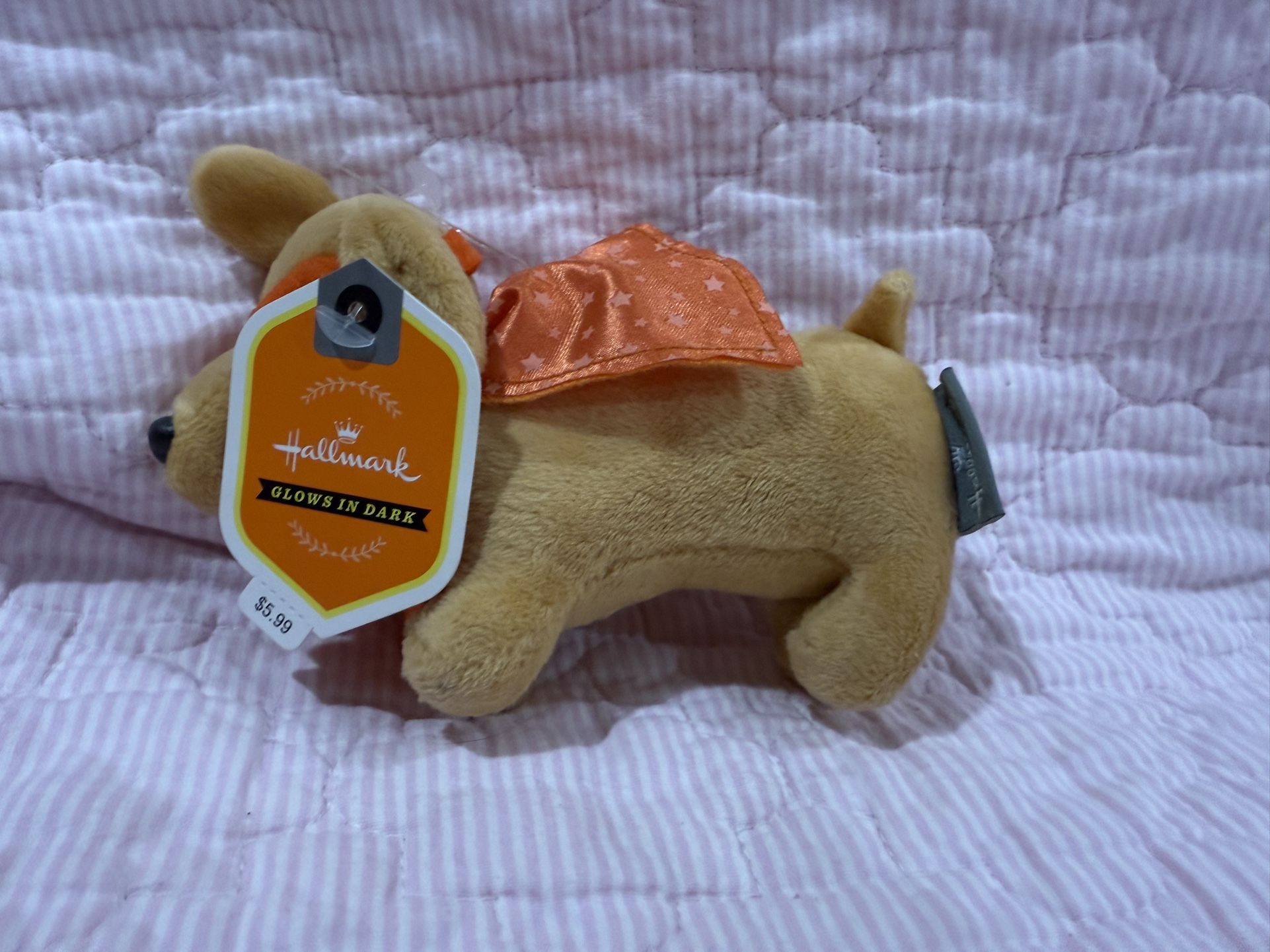 Halloween Dashhound Plush Toy $3