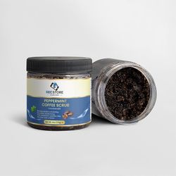 Peppermint Coffee Scrub