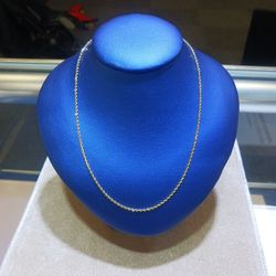 10k Gold Rope Chain