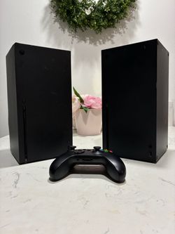 Xbox Series X 2 Consoles with One Controller