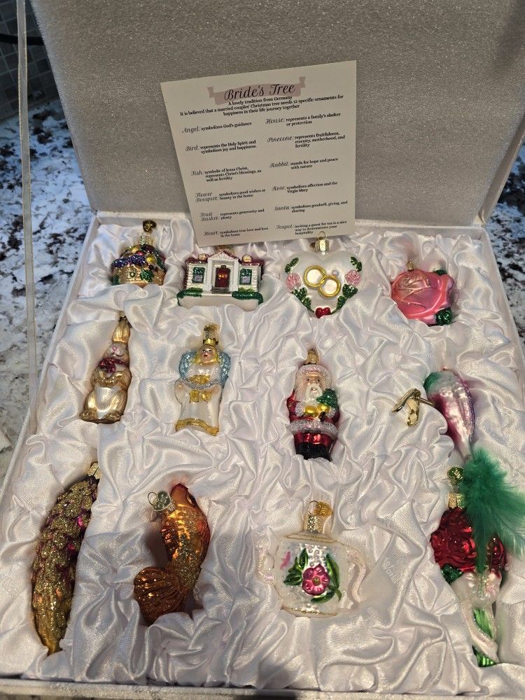 Bride's Tree Ornaments (NEW)