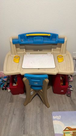 Kids toddler activity drawing table desk