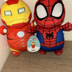 Hugmees Spidey And Ironman