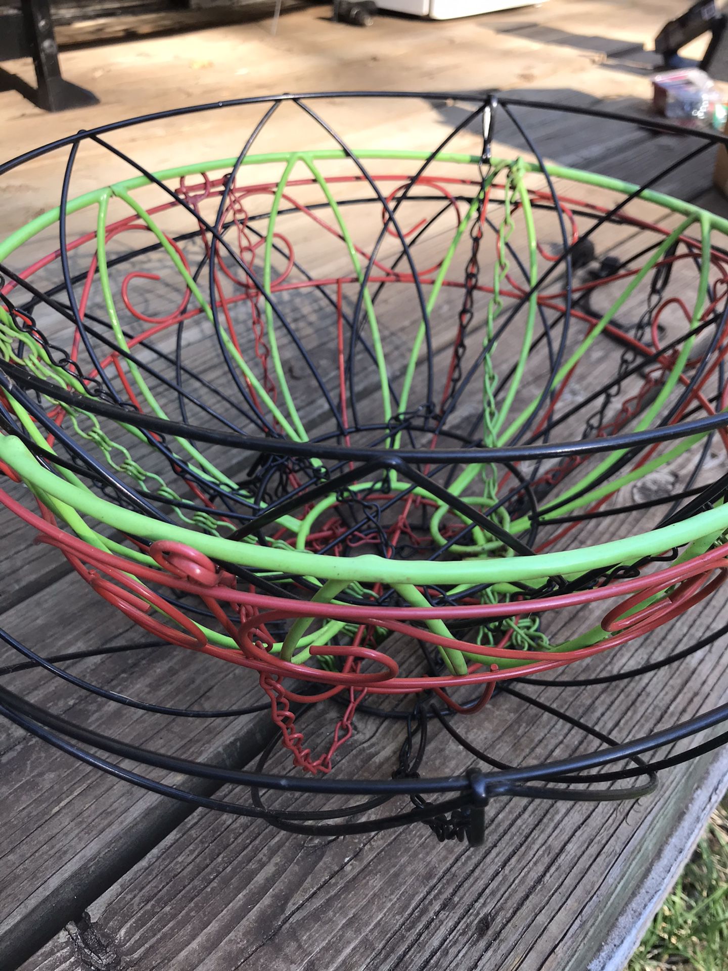 Wire Flower Hanging Baskets