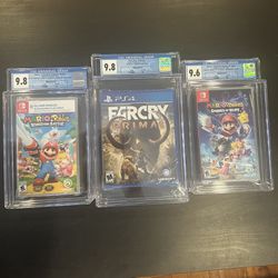 Graded Video Game Lot