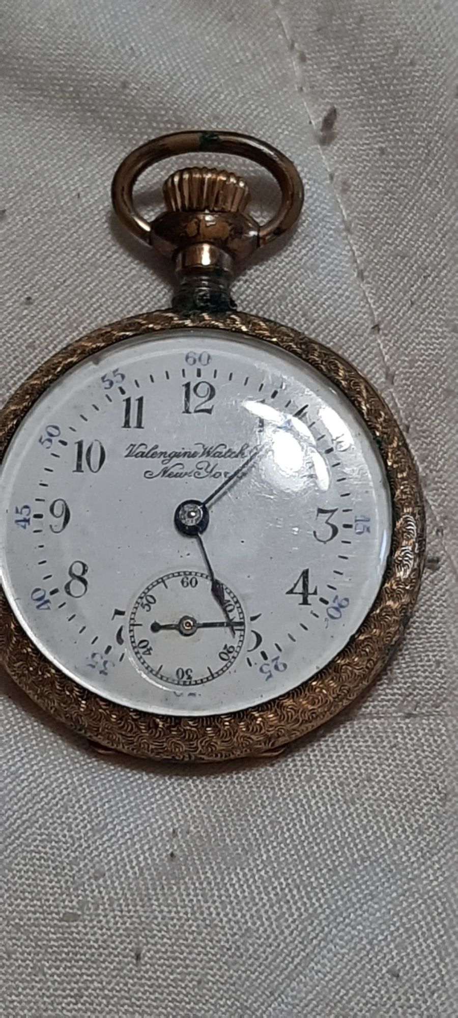 Antique pocket watch gold Filled with