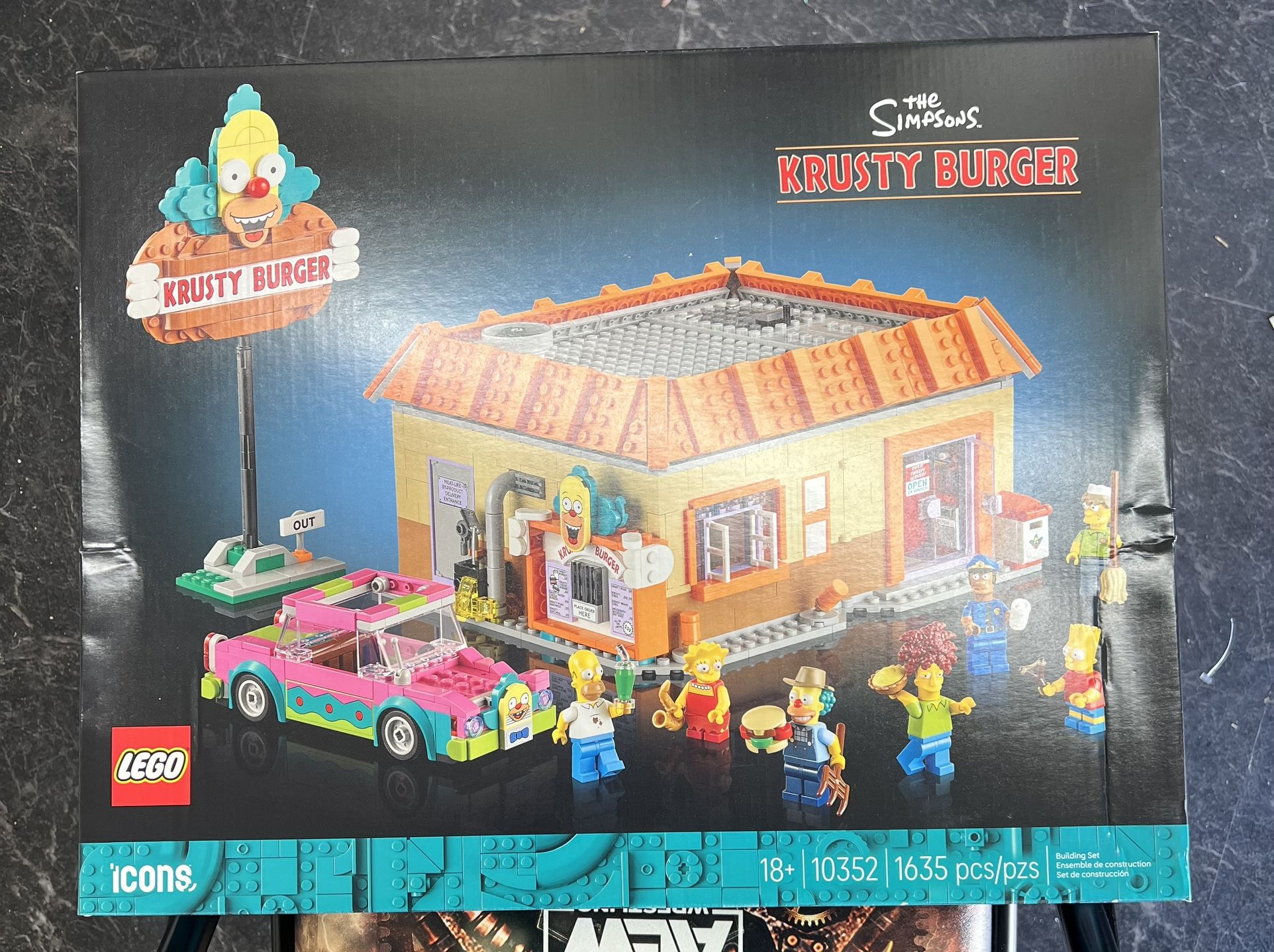 LEGO Simpsons Krusty Burger  NIB Sealed