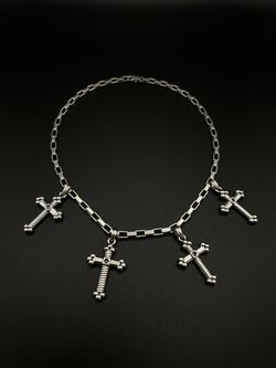 Silver Cross Necklace