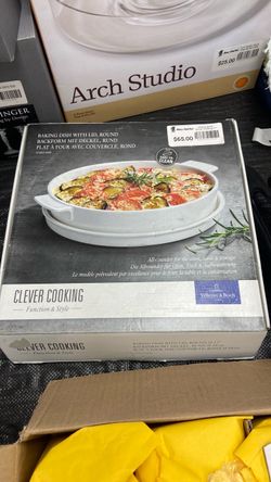 Villeroy & Boch Clever Cooking Round Baking Dish with Lid