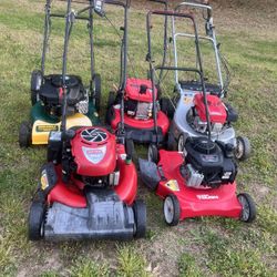 Lawnmowers For Parts 