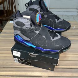 Jordan 8 Retro Aqua For Sale Size 8 Men!!🔥📲✅