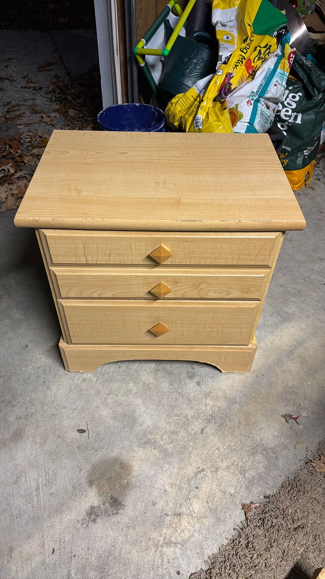 Wooden End Table, Priced To Move It