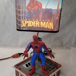 Spider Man Lamp 2007 Rare Fully Tested